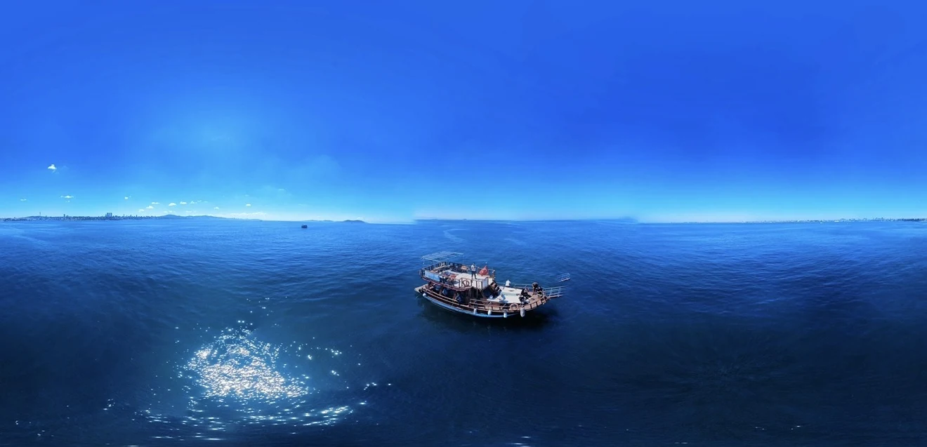 Marmara’da panoramik tekne