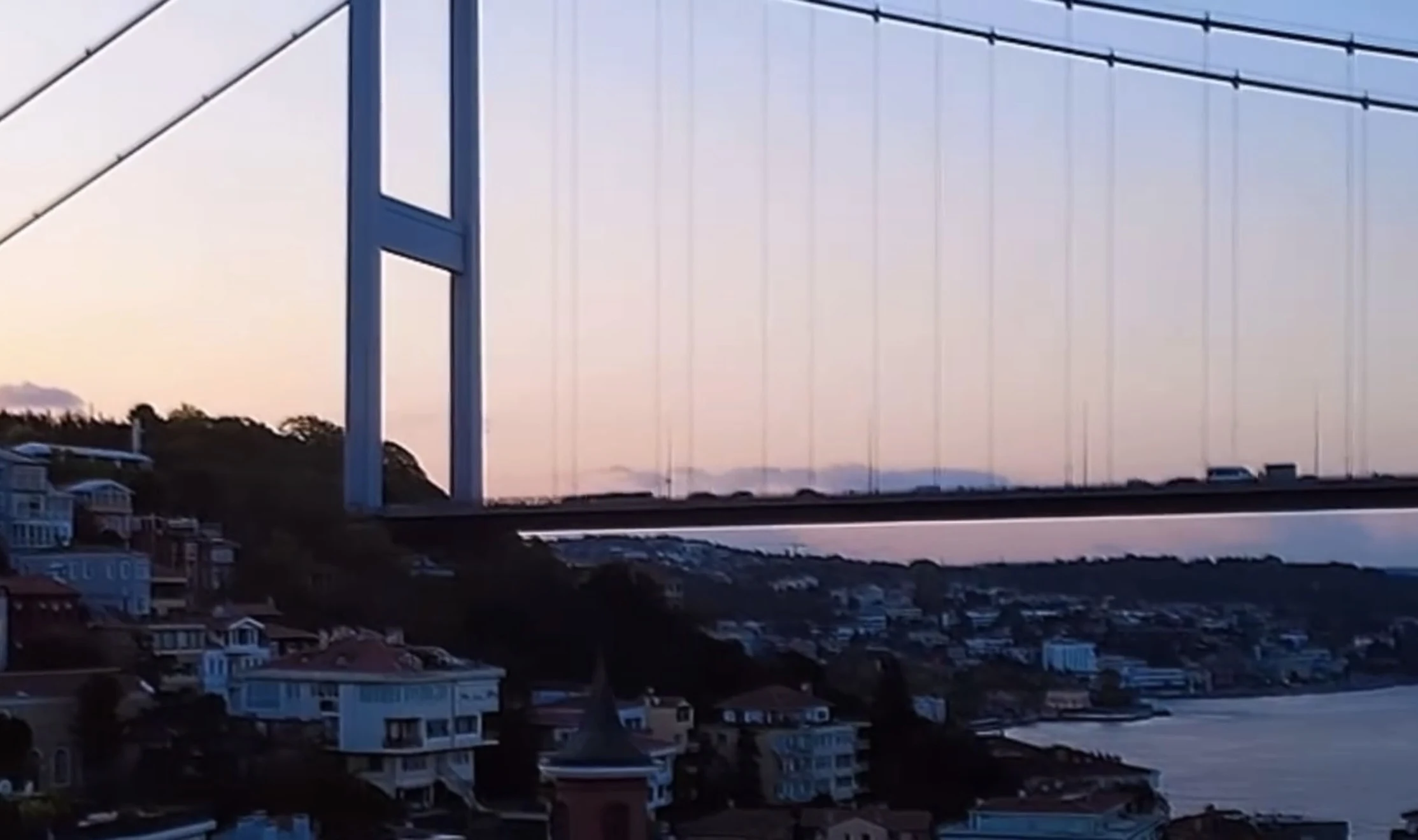 Boğaz Köprüsü gün batımı