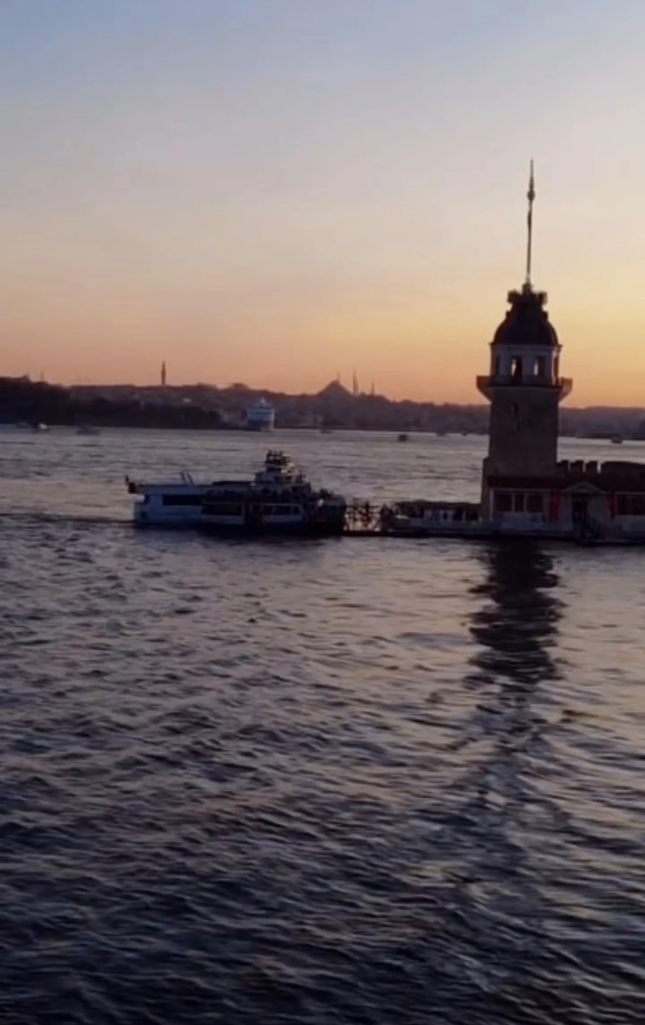 Kız Kulesi gün batımı