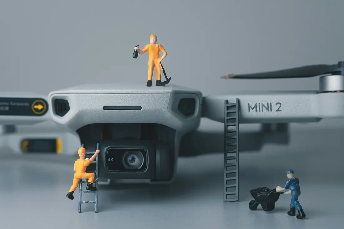 Drone çekimi – ekipman detayı